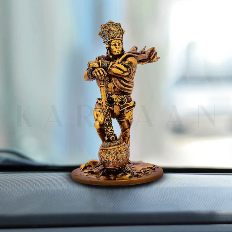 Embrace Peace with Karvaan’s Baahubali Hanuman Idol